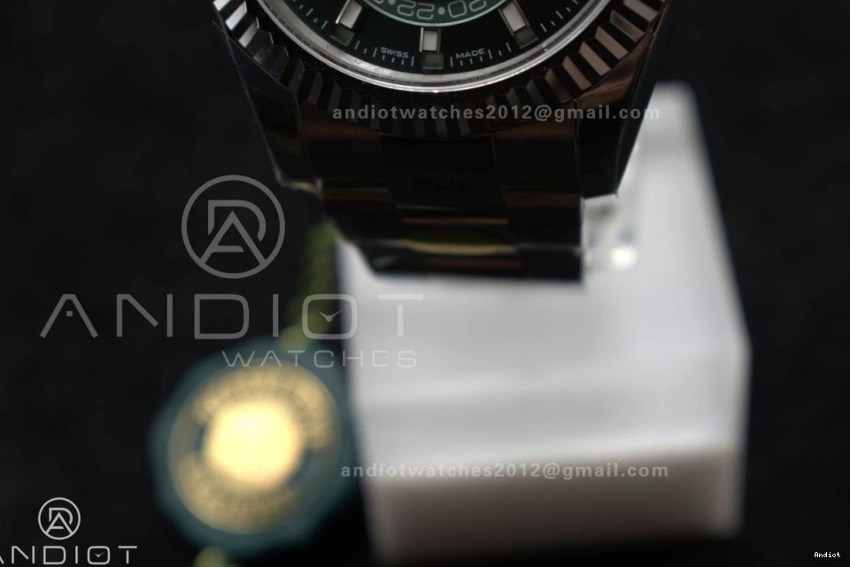 SS Green Sky-Dweller 1:1 ZF Bracelet Dial on SS Best 904L Edition A2824 326934 0216